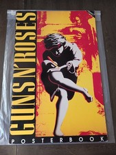 RARO 1991 Pôster Guns N’ Roses Livro por Botão para Cima da Coleção Brockum comprar usado  Enviando para Brazil