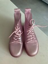 Mini Botas Inf Melissa Coturno em Rosa Glitter Tamanho EUA 3 EUR 34 comprar usado  Enviando para Brazil