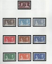 Complete 1937 coronation for sale  OXTED