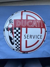 Emaille ducati service gebraucht kaufen  Germering
