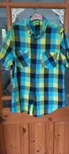 Mens check shirt for sale  SOLIHULL