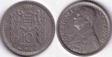 Francs 1946 monaco d'occasion  Charenton-le-Pont