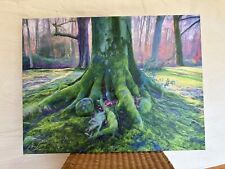 Wandbild deko wald gebraucht kaufen  Ochtrup