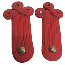 Epaulettes trefles rouges d'occasion  France
