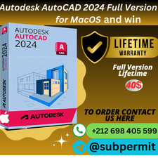 Autodesk autocad 2024 d'occasion  Expédié en Belgium