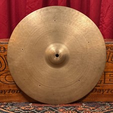20" Zildjian A 1950s bloco selo prato passeio chiado com furos de rebite 2612g *Vídeo, usado comprar usado  Enviando para Brazil