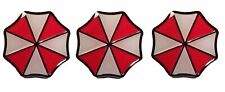 Conjunto de 3 pinos de metal esmaltados largos logotipo Resident Evil Umbrella Corporation 1 1/4′′ comprar usado  Enviando para Brazil