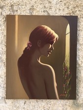 Quadro donna dipinto usato  Calvizzano