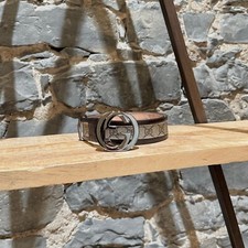Gucci interlocking supreme d'occasion  Expédié en Belgium