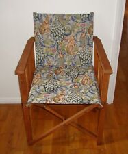 Directors chair upholstered for sale  WALTHAM ABBEY