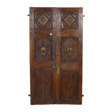 Antique mahogany brass for sale  HONITON