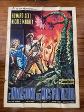 Usado, Pôster filme 1 folha The Day of the Triffids Howard Keel Nicole Maurey 39x55 EE comprar usado  Enviando para Brazil