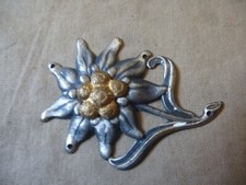 Insigne métal edelweiss d'occasion  Laon