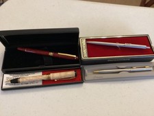 Four boxed pens for sale  SCARBOROUGH