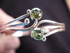 Silber armreif peridot gebraucht kaufen  Biebertal