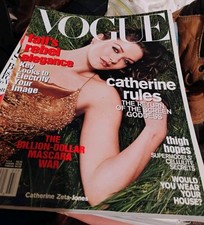 Usado, VOGUE Magazine July 2001 Catherine Zeta Jones Front Cvr. - Sam Taylor-Wood comprar usado  Enviando para Brazil