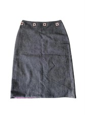 Jupe fendi grise d'occasion  Alès