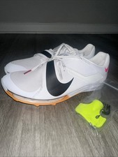 Nike Air Zoom LJ Elite branco preto salto longo atletismo CT0079-101 masculino tamanho 10 comprar usado  Enviando para Brazil