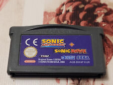 SONIC ADVANCE + SONIC BATTLE AUTHENTIC NINTENDO GAME BOY ADVANCE SP LOOSE comprar usado  Enviando para Brazil