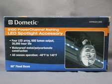 Usado, Toldo PowerChannel Dometic 9100 Series holofote LED 60° feixe de inundação novo OpenBox comprar usado  Enviando para Brazil
