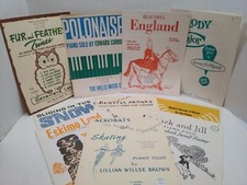 Lot piano sheet for sale  Romulus
