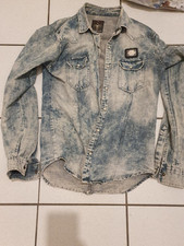 Rare T Shirt  Chemise Delavée  Jeans Philipp Plein Superbe  comprar usado  Enviando para Brazil