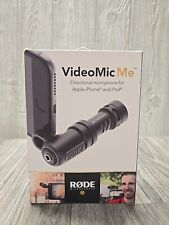 Microfone direcional Rode VideoMic Me 3,5 mm TRRS incl para-brisa inteligente, aberto comprar usado  Enviando para Brazil