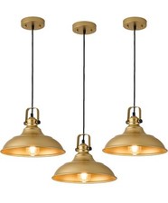 Gold pendant light for sale  Garland