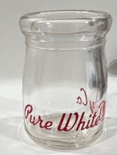 Usado, GARRAFA DE CREME DE CAFÉ VINTAGE PARA JANTAR - EMPRESA DE LATICÍNIOS BRANCA PURA - TULSA OKLAHOMA comprar usado  Enviando para Brazil