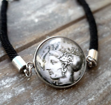 Bracciale immagine moneta usato  Cesenatico