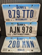 Lot iowa license for sale  Gasport