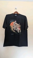 Camisa dupla face vintage 1992 EASYRIDERS Bad to the Bone Harley tamanho XL 22x28 comprar usado  Enviando para Brazil