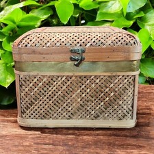 Vtg wicker rattan for sale  Charlotte