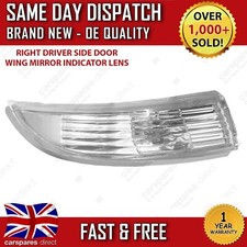 Lente indicadora espelho asa porta lateral direita do motorista Ford Fiesta MK7 2008-2017 comprar usado  Enviando para Brazil