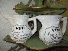 Pair antique ceramic d'occasion  Expédié en Belgium