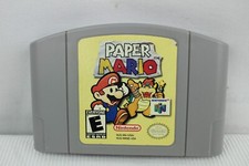 Paper Mario (Nintendo 64, 2001) Autêntico N64 Limpo/Testado/Funciona/Bom Estado comprar usado  Enviando para Brazil