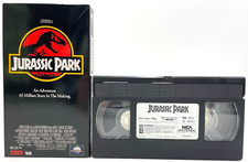 Jurassic Park VHS Movie Steven Spielberg Videocassette 1993 Jeff Goldblum comprar usado  Enviando para Brazil