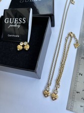 Guess heart necklace for sale  MAIDSTONE