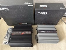 Pacote amplificador Marts Digital MXD3000W e MXS1200X4 - amplificador de baixo e 4 canais 4200W RMS comprar usado  Enviando para Brazil