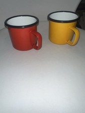 2.enamel mugs for sale 2.enamel mugs for sale  GLOSSOP
