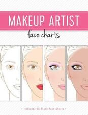 Makeup Artist Face Charts; Beauty Studio Collec- 9781522744504, paperback, Reyna comprar usado  Enviando para Brazil