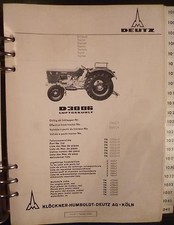 Deutz schlepper d3006 gebraucht kaufen  Recke