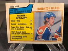 1983-84 Wayne Gretzky OPC Goal Leader #22 - Edmonton Oilers comprar usado  Enviando para Brazil