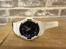 Relógio de pulso masculino Casio G-SHOCK GAS100B-7A 52,5mm estojo de resina branca e pulseira comprar usado  Enviando para Brazil