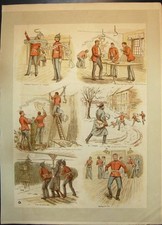 Antique print xmas for sale  UK