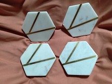 Hexagon pieces white for sale  Torrington
