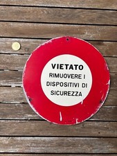 Cartello segnaletico vietato usato  Marigliano
