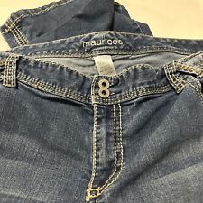 Maurices blue denim for sale  Morris