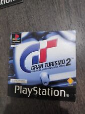 Libretto Gioco PSOne PSX PLAYSTATION Gran Turismo 2 GT2 pari a Nuovo Vintage , usado comprar usado  Enviando para Brazil