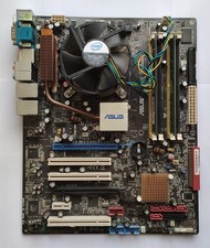 Usado, Asus P5B Deluxe Mobo com Core2 Duo E8500 3.16GHz CPU e 4GB RAM - Teste OK! comprar usado  Enviando para Brazil